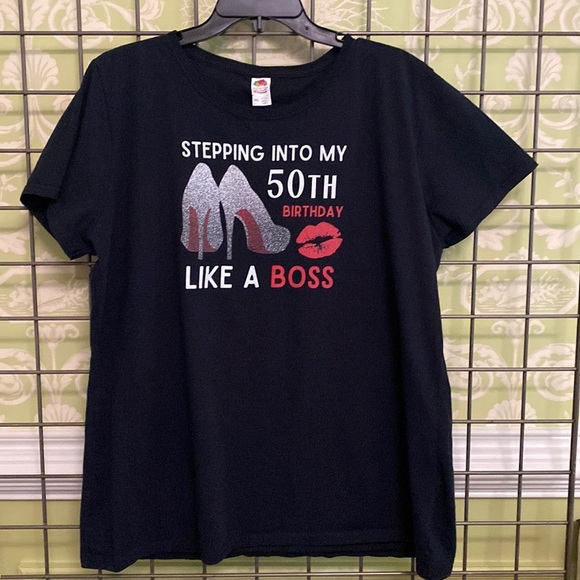 Tops - Stepping into my 50th birthday tee